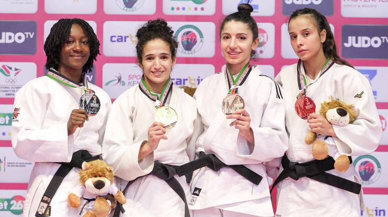 Médaille d'or Judo pour Meriem Jemour