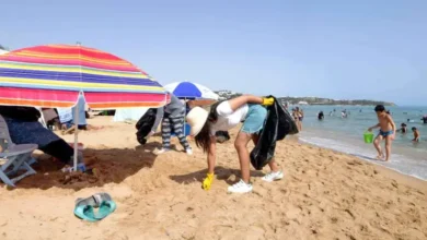 Nettoyage de plage