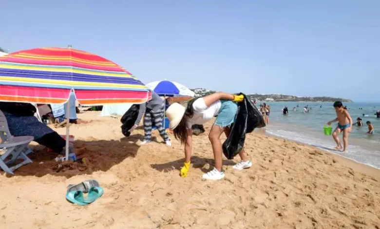 Nettoyage de plage