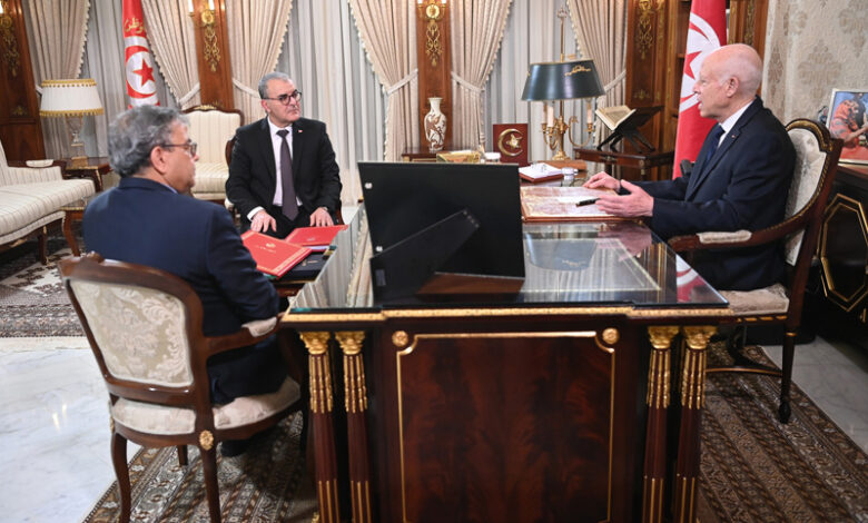 Président Kais Saied Réunion Palais de Carthage
