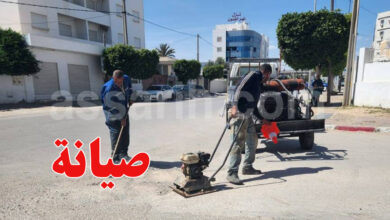Programme entretien Routes de Sfax