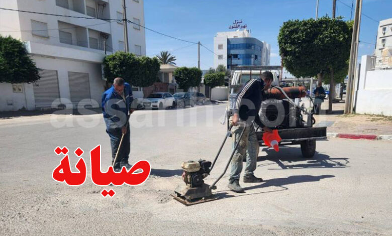 Programme entretien Routes de Sfax