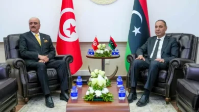 Rencontre du ministre des Affaires étrangères avec son homologue libyen