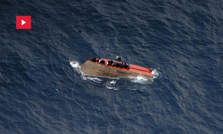 Un bateau de migrants a coulé au large des côtes italiennes.