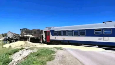 Un train de la Sers est entré en collision avec un camion le 17 avril 2026 à 03h00.