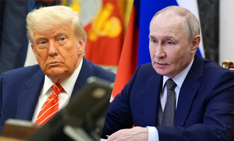 donald trump vladimir poutine