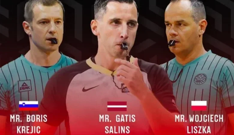 Arbitres Finale Coupe Basketball