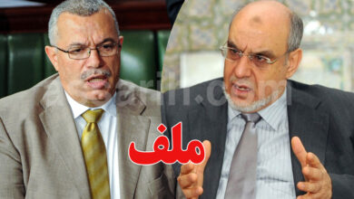 Hamadi Jebali et Noureddine Bhiri