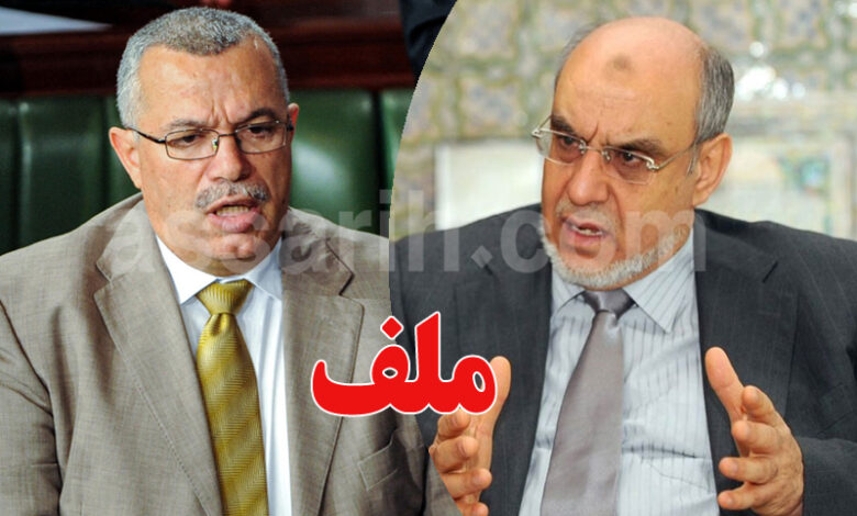 Hamadi Jebali et Noureddine Bhiri