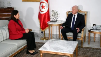 Kais Saied Sarra Zaafrani Zenezri