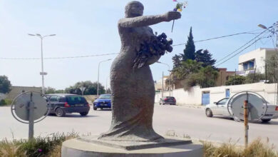La femme bronze Ariana Tunisie
