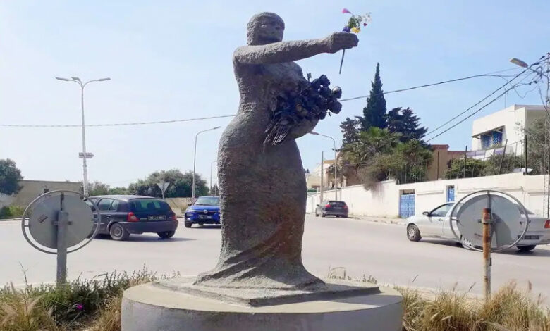 La femme bronze Ariana Tunisie