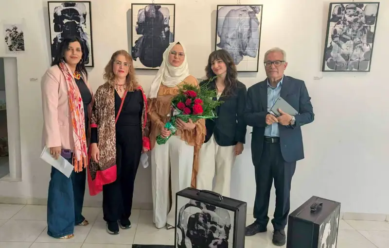 Marwa Qadeema's Travel-Themed Exhibition in Nabeul