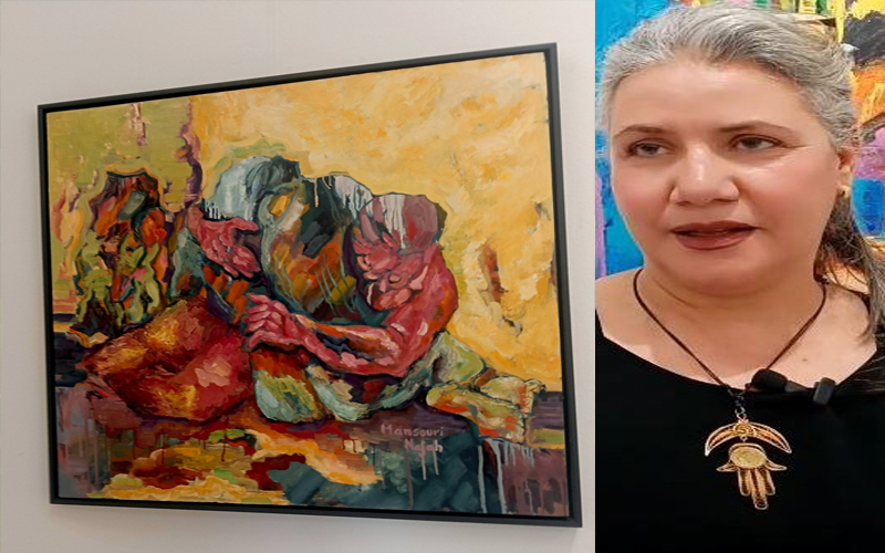 Nagah Al-Mansouri's Artistic Installations