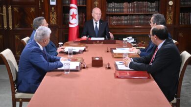President de la République Kais Saied Reunion Palais de Carthage 11 Mai 2026