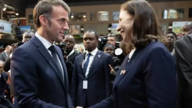 Sarah Zaafrani Zenezri Emmanuel Macron
