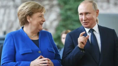 angela merkel vladimir putin