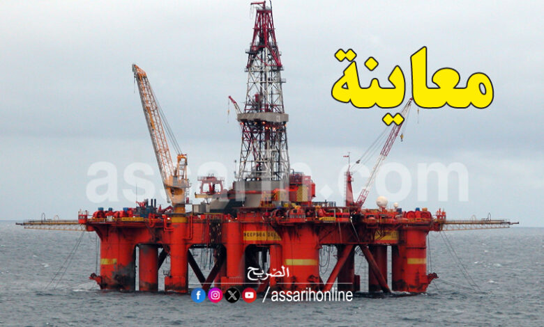 plateforme petroliere en mer Bizerte
