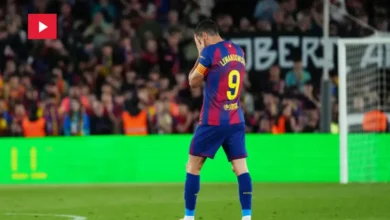 robert lewandowski Last game with Barca