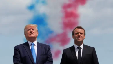 trump macron