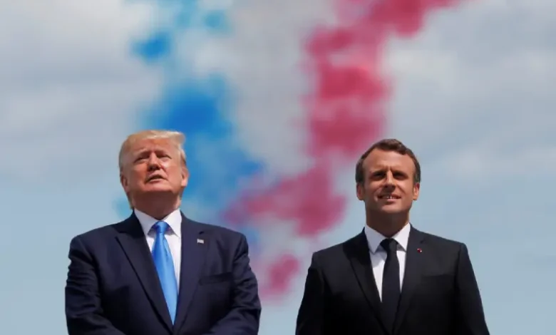 trump macron