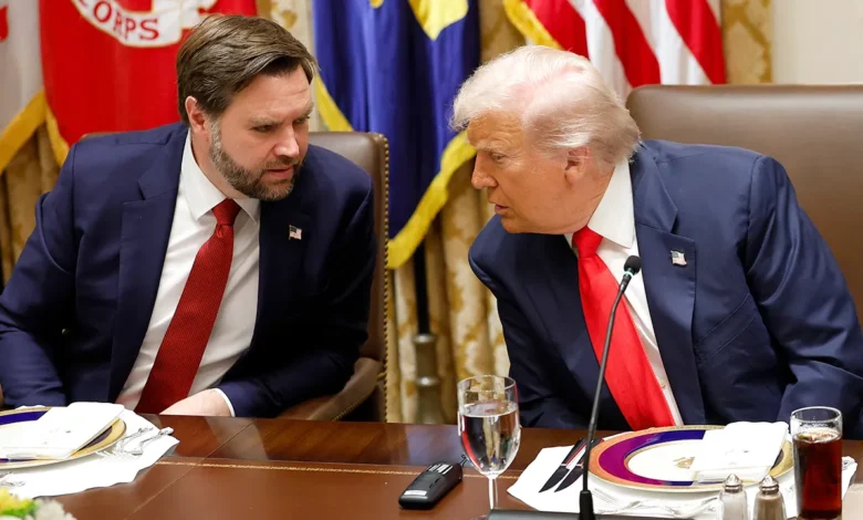 vice-president-jd-vance president donald trump talking