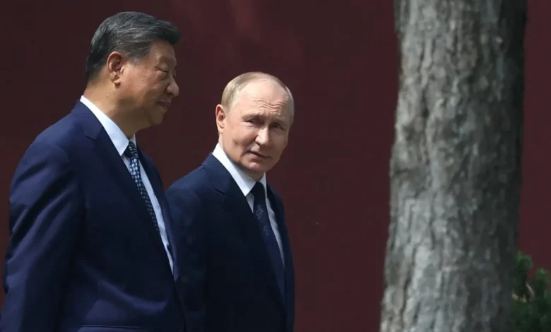 xi jinping vladimir poutine