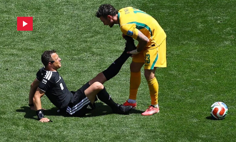 Arbitre match USA VS Australie