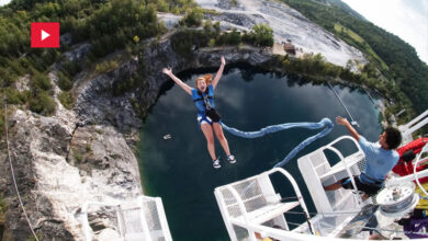 Bresil saut mortel de 40 metres