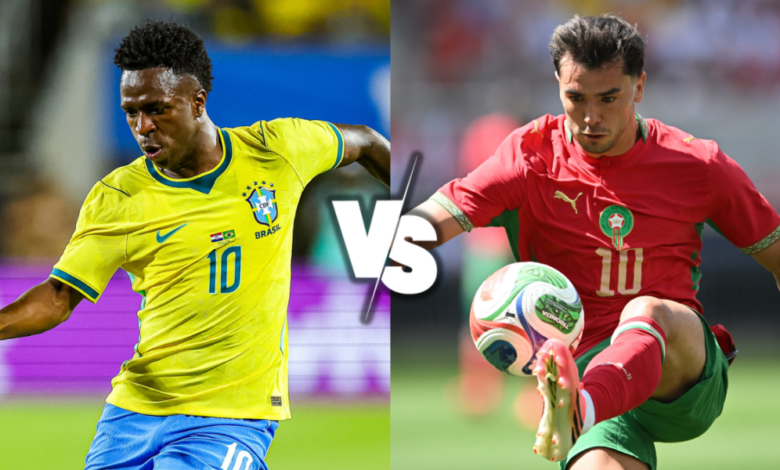 Bresil vs Maroc
