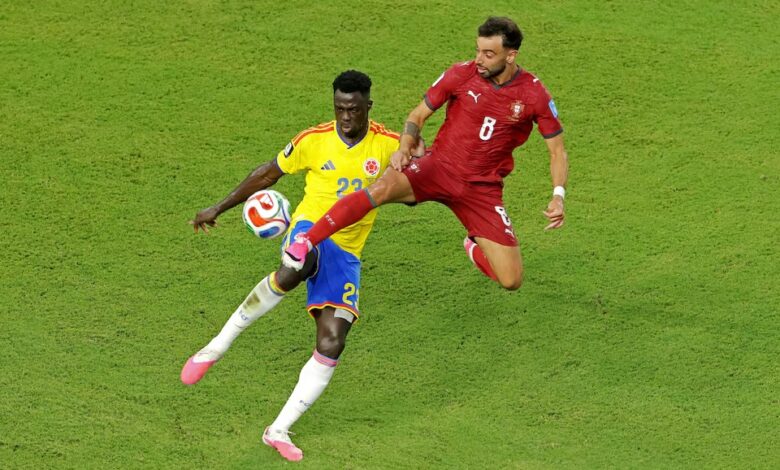 Colombie vs Portugal
