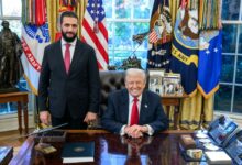 Donald trump ahmed al charaa