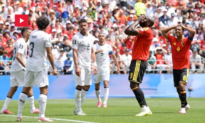 Egypte VS Belgique Foot