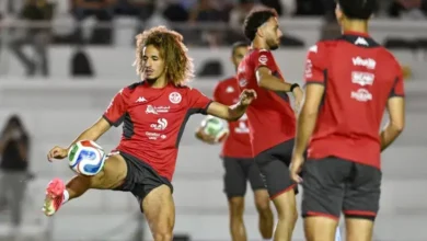 Entraînement de l'équipe nationale au Mexique