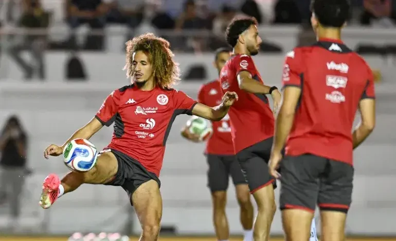 Entraînement de l'équipe nationale au Mexique