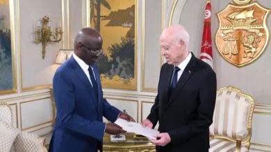 Kais Saied recoit l'envoyé special du président mouritanien