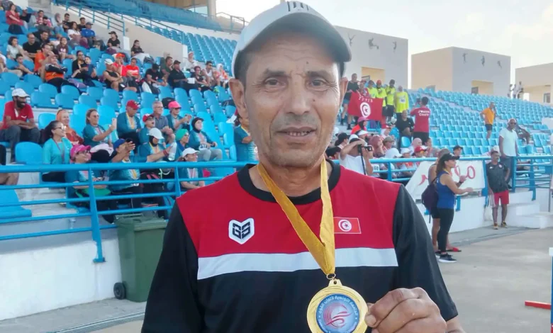 Kamel Waghelani Championnat national d'athlétisme