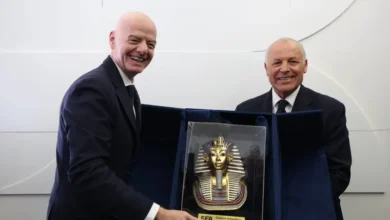 Le cadeau du président de la FIFA à l'Égypte