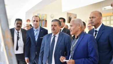 Ministre de l'education Noureddine Nouri à Siliana