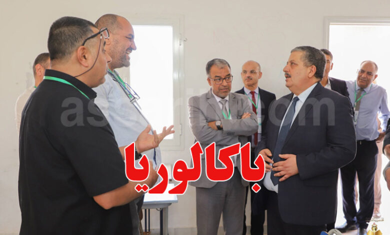Ministre de l'education Noureddine Nouri visite Gabes 14 juin 2026