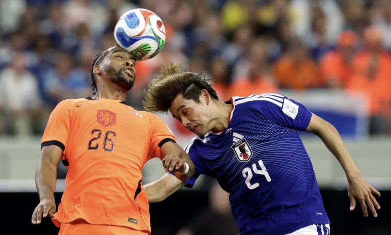 Pays Bas Foot vs Japon