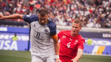 Suisse foot vs Bosnie