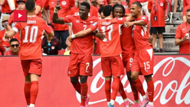 Suisse foot vs canada foot