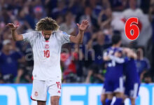 Tunisie foot vs japon foot