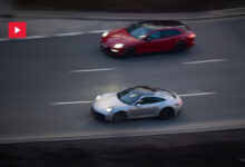 accident porsche 911 GTS audi RS 5