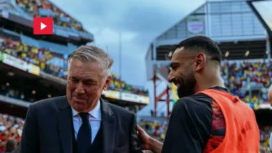 carlo ancelotti Mohammed Salah
