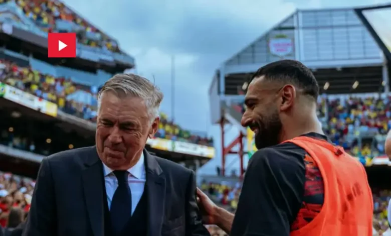 carlo ancelotti Mohammed Salah