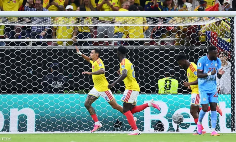 colombie vs congo democratique