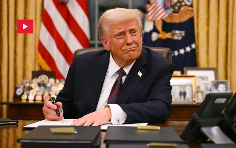 Trump's Moon Walk and Camel Ride Show Support