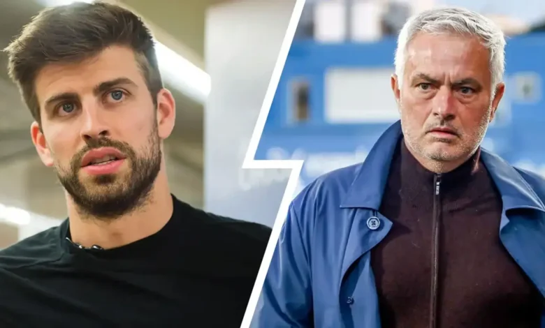 gerard pique jose mourinho